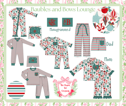 Baubles and Bows - Lolli’s Initials 2-piece Loungewear