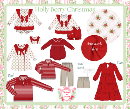 Holly Berry Christmas - Diane’s Dress - MOM