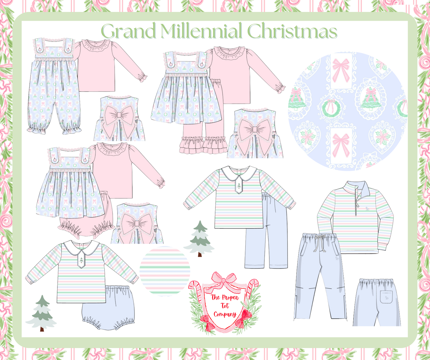 Grand Millennial Christmas - Kennendy’s Romper