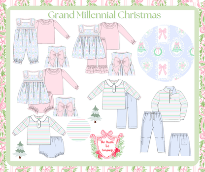 Grand Millennial Christmas - Kennendy’s Romper