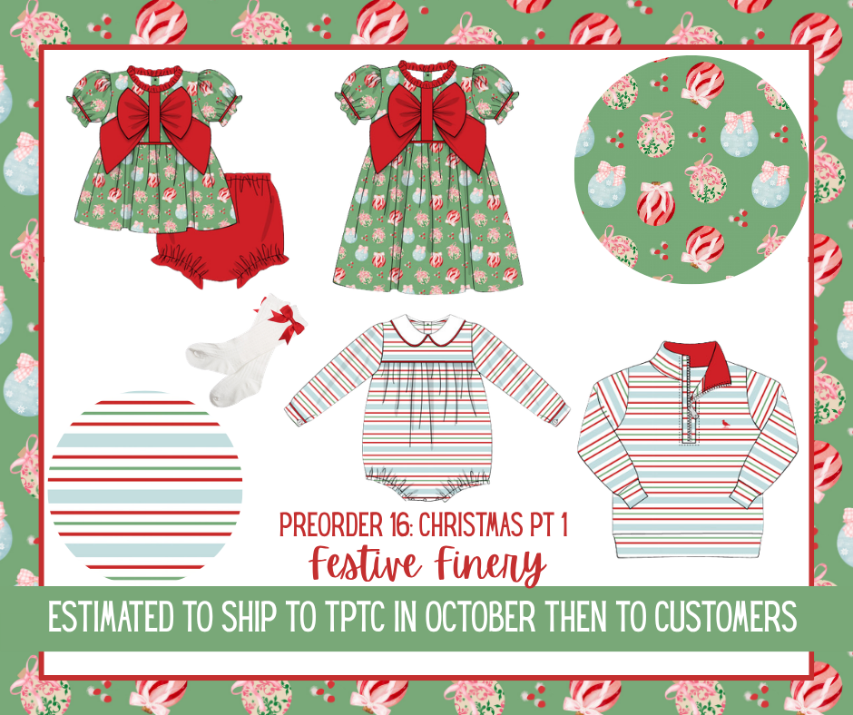 Festive Finery: Boy Bubble