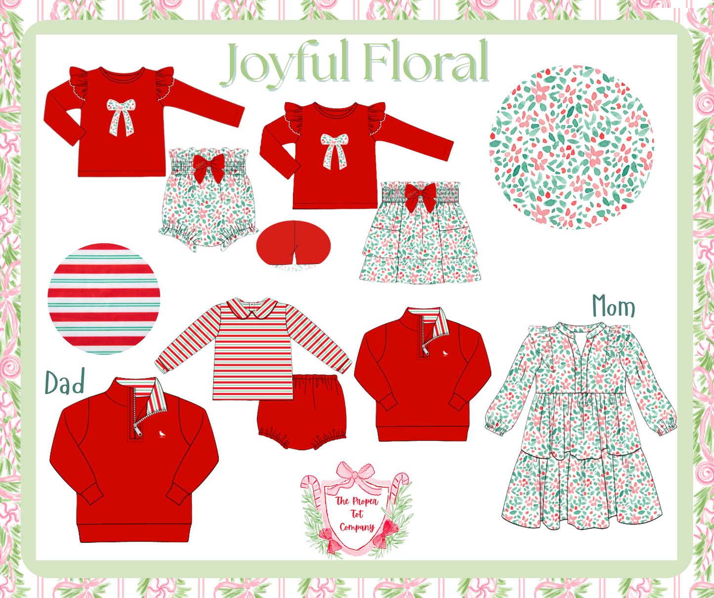 Joyful Floral - MOM Dress