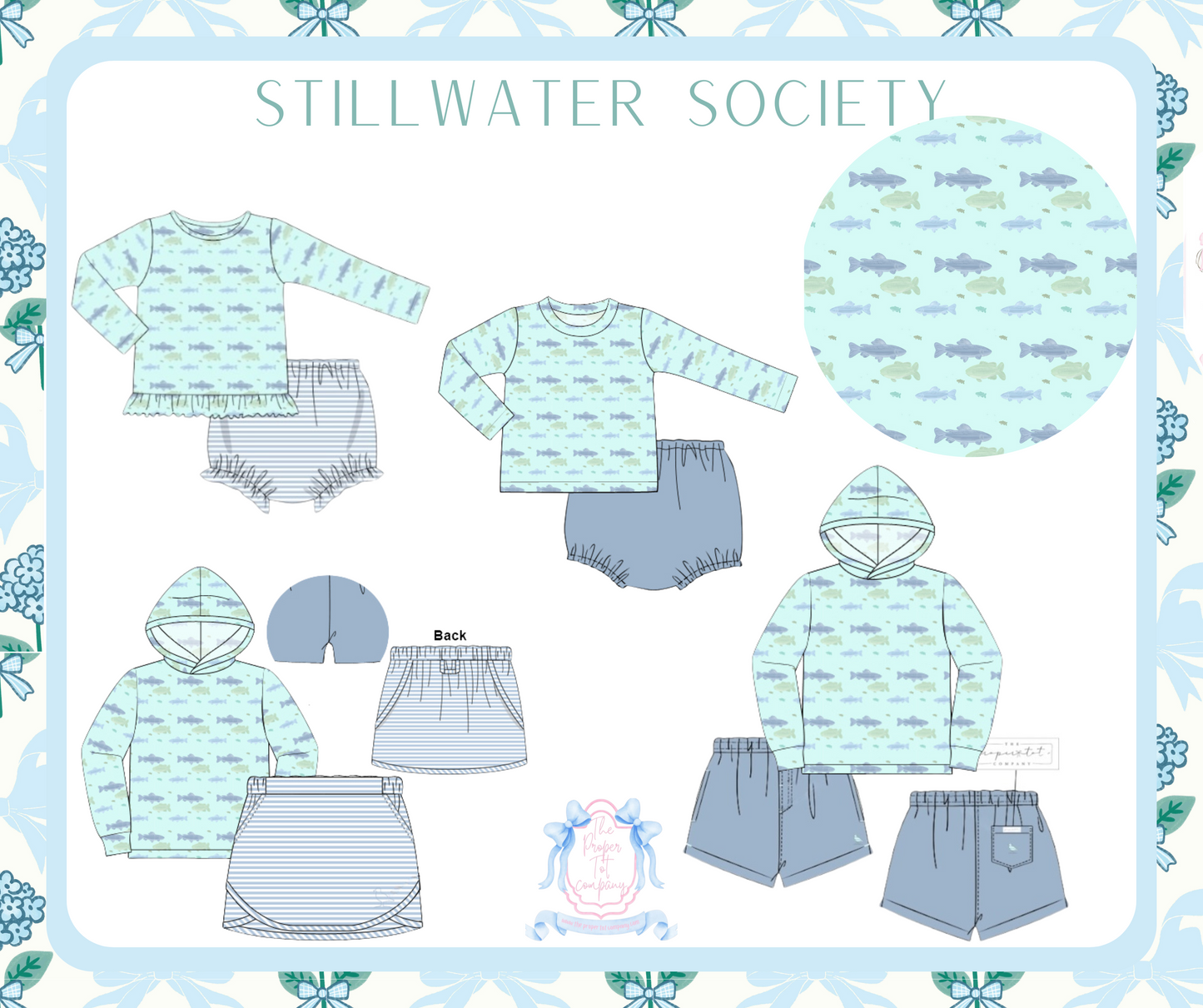 Stillwater Society - Sadie’s Diaper Set - Girl
