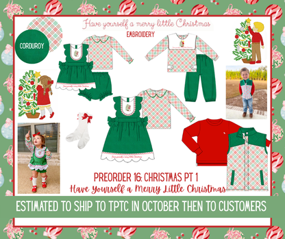 Have Yourself A Merry Little Christmas PO16:  Proper Tee and Vest