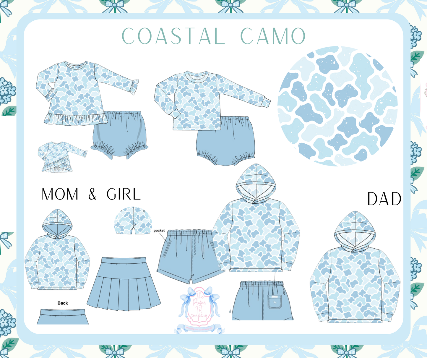 Proper Performance Hoodie - Coastal Camo