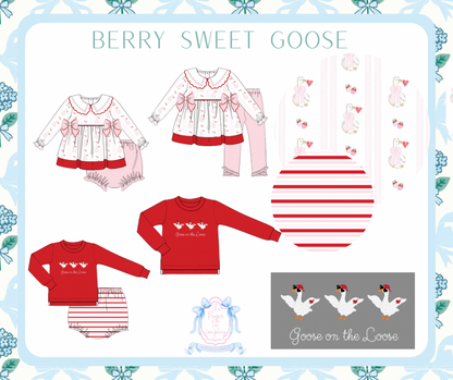 Berry Sweet Goose - Myra Lou Leggings Set