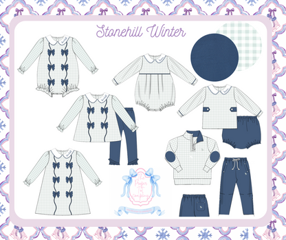 Stonehill Winter - Milla James 3-D Bow Leggings Set