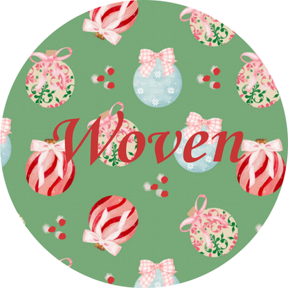 Festive Finery: Girl Diaper Set