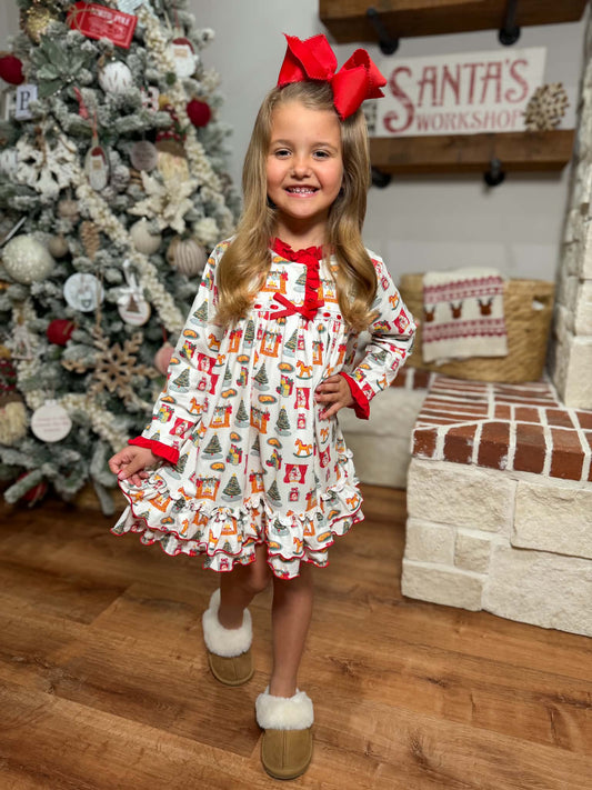 The Night Before Christmas - Lenora’s Loungewear Gown