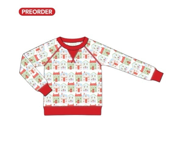 Christmas Zoo Lane: Boy’s Crewneck