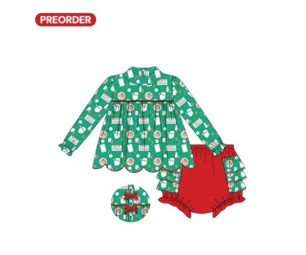 Dear Santa: Girl’s Diaper Set