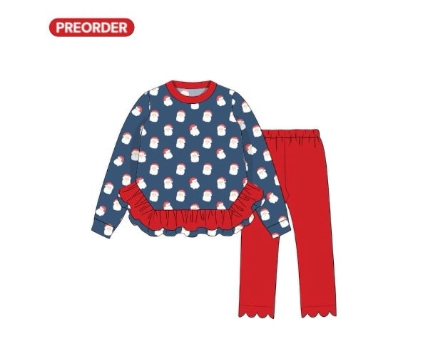 Jolly Old Saint Nicolas: Girl’s Legging Set