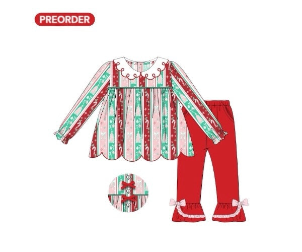 Jolly Jubilee: Girl’s Pant Set