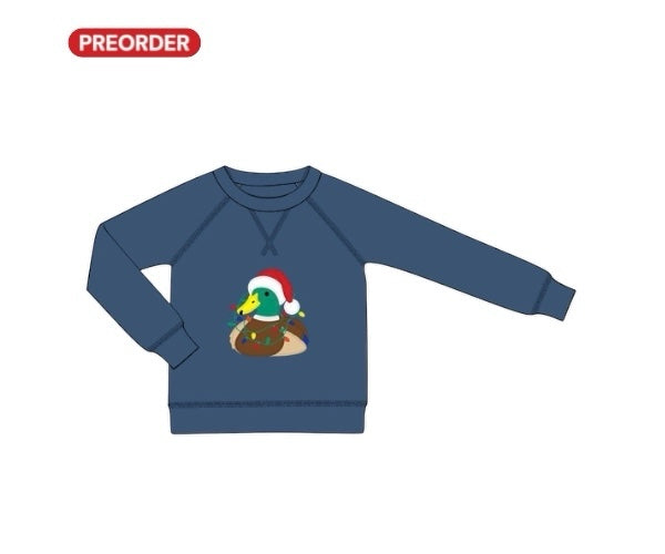 Duck The Halls: Boy’s Crewneck