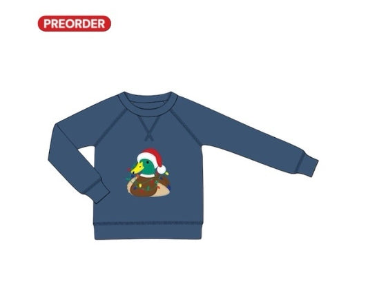 Duck The Halls: Boy’s Crewneck