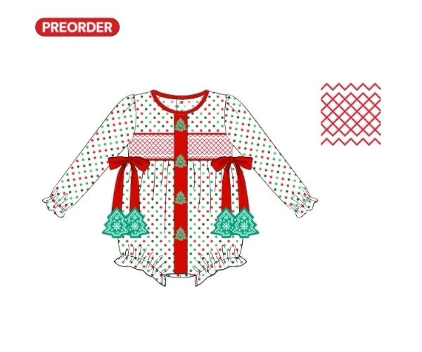 Oh, Christmas Tree PO17: Stella’s Smocked Bubble